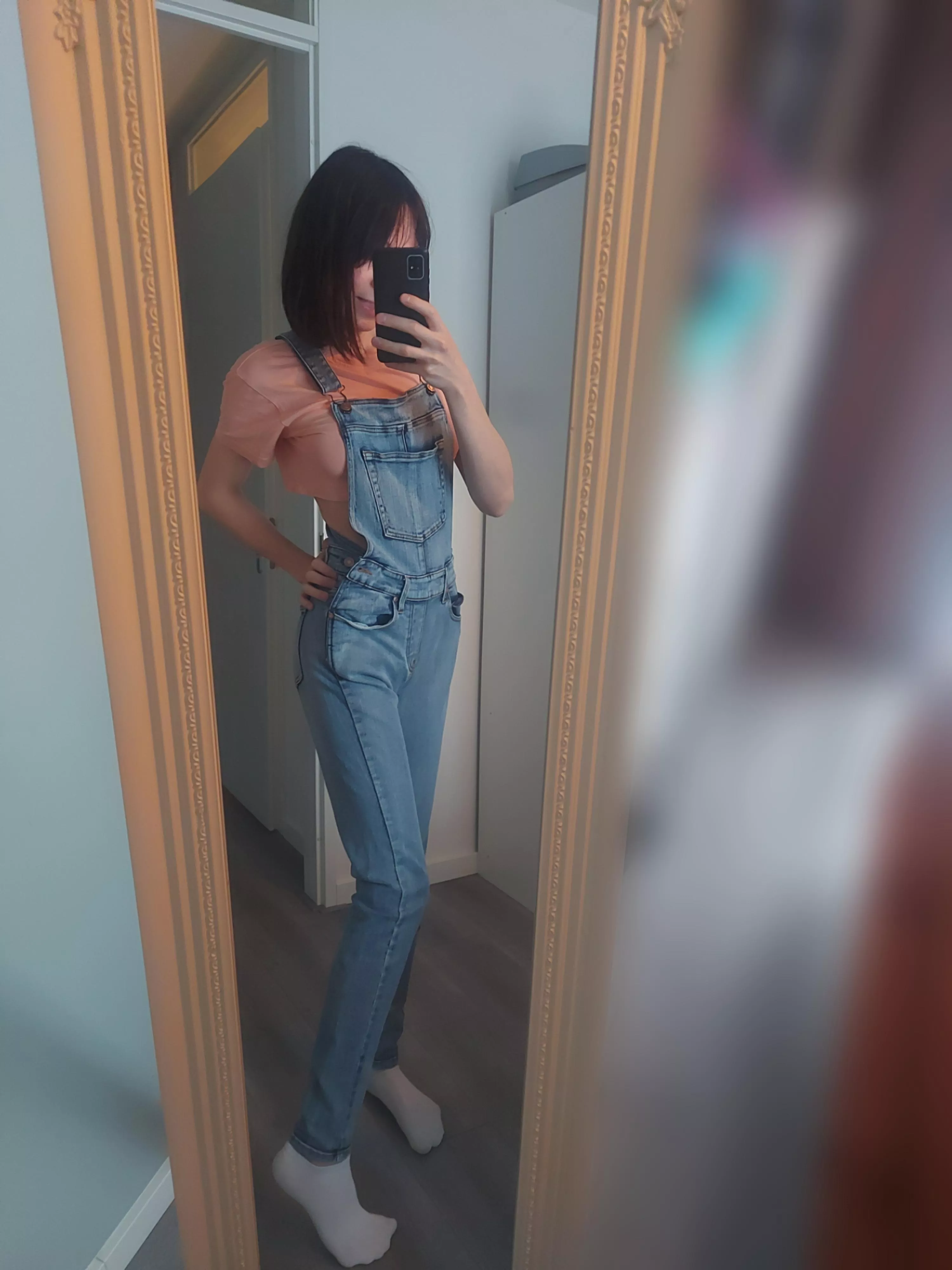 I never wore this in public but it might just look cute.🪰🐈‍⬛ posted by Fembui