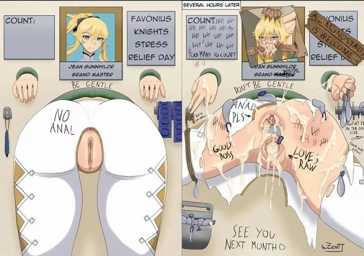 Jean gets wrecked  by Somanycookies1