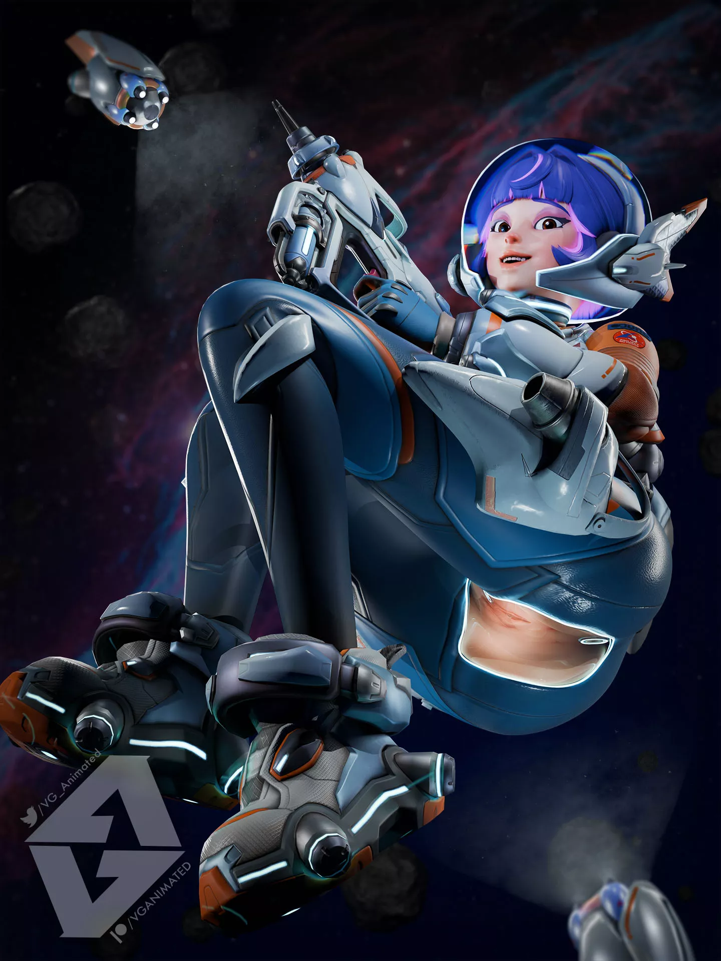 Juno's lewd space suit (VGAnimated) (1440x1920) posted by VGAnimated