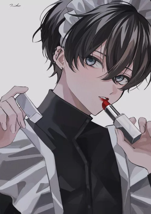 Lipstick boi by pedoro_pedoro