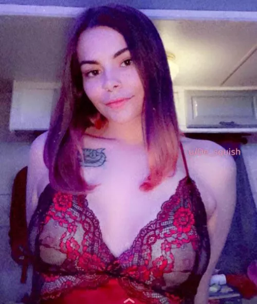 My fav thing to sleep in 🤭💕 by De_squish