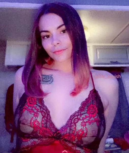 My fav thing to sleep in 🤭💕 posted by De_squish