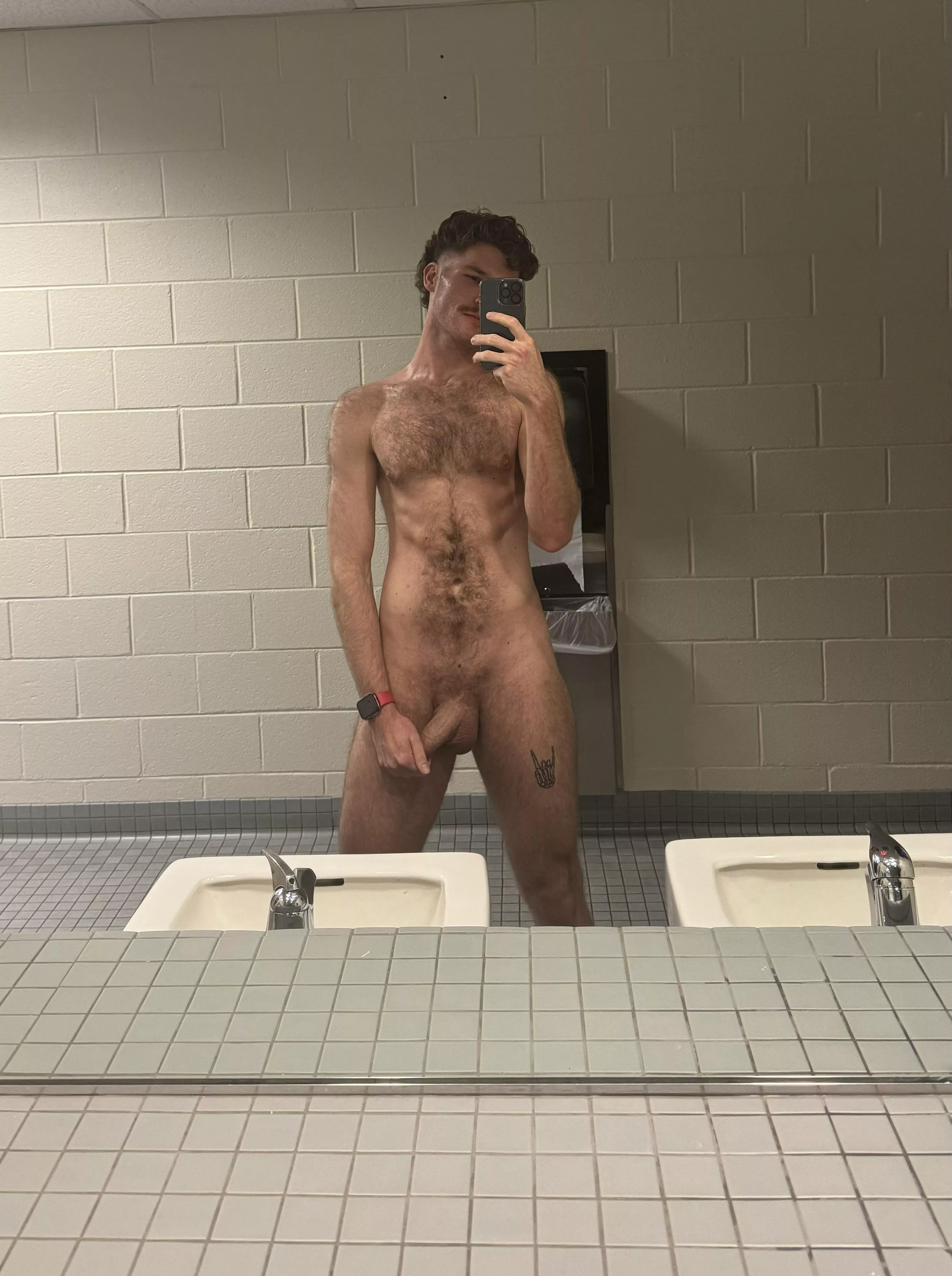 Public bathrooms are my fav to strip and jerk in posted by rexsmith619