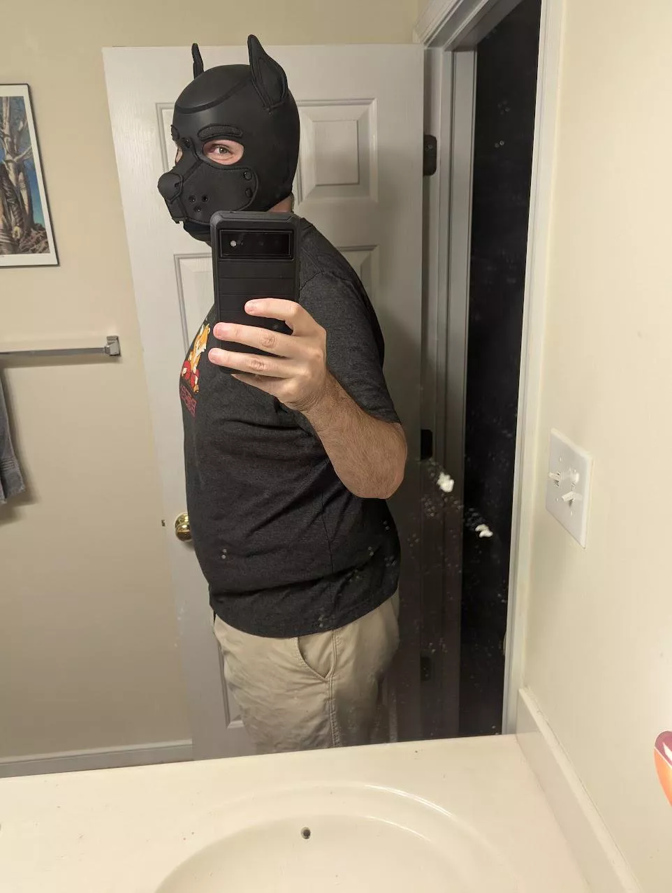 Pup is kind of  feeling himself this Sunday.  posted by Pup_mint_