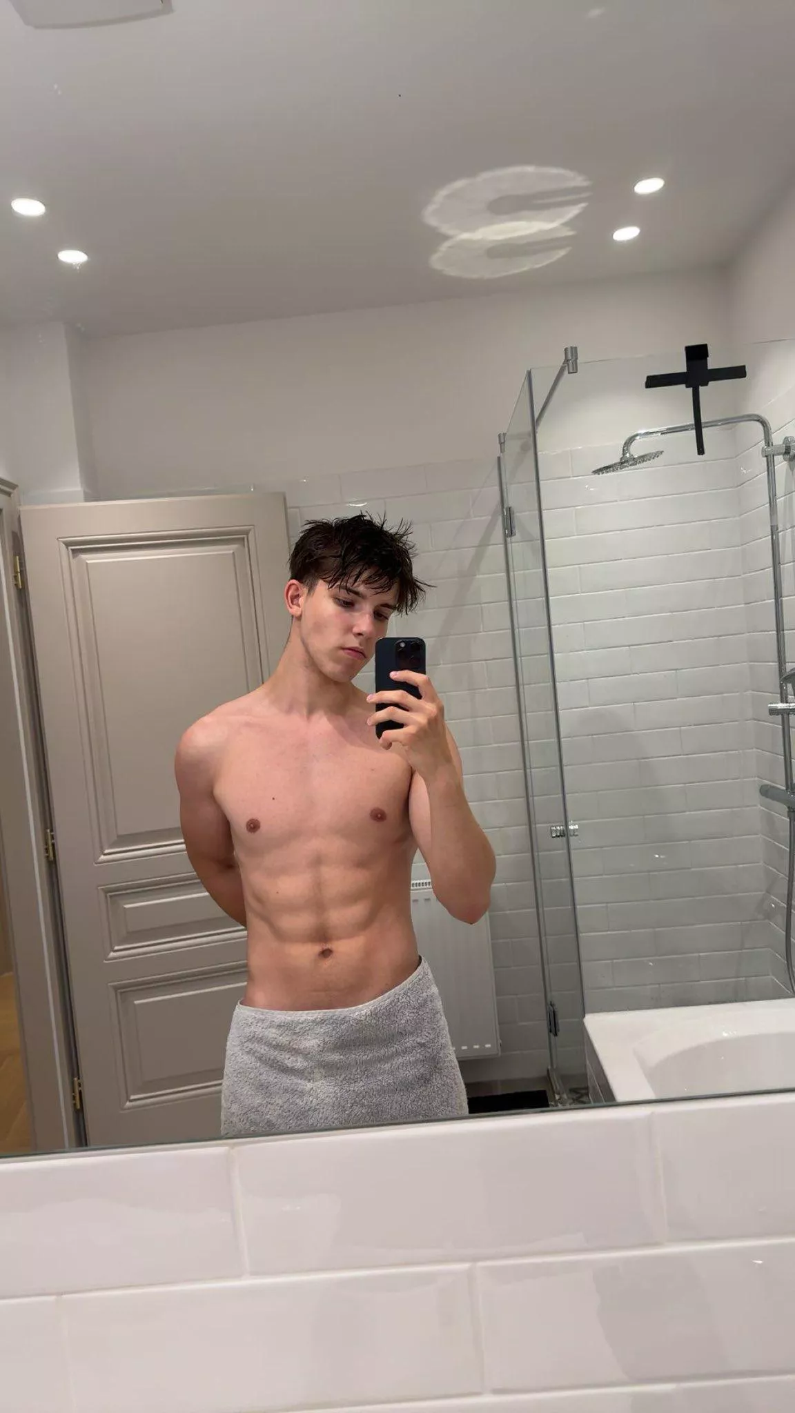 Shower with me to get me dirty again and again ;) posted by Electronic-Emu-3242