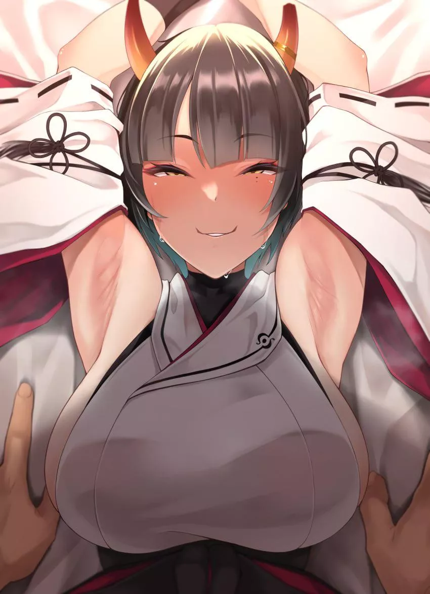 Tied up against her will or is she?  posted by SpreadNo5268