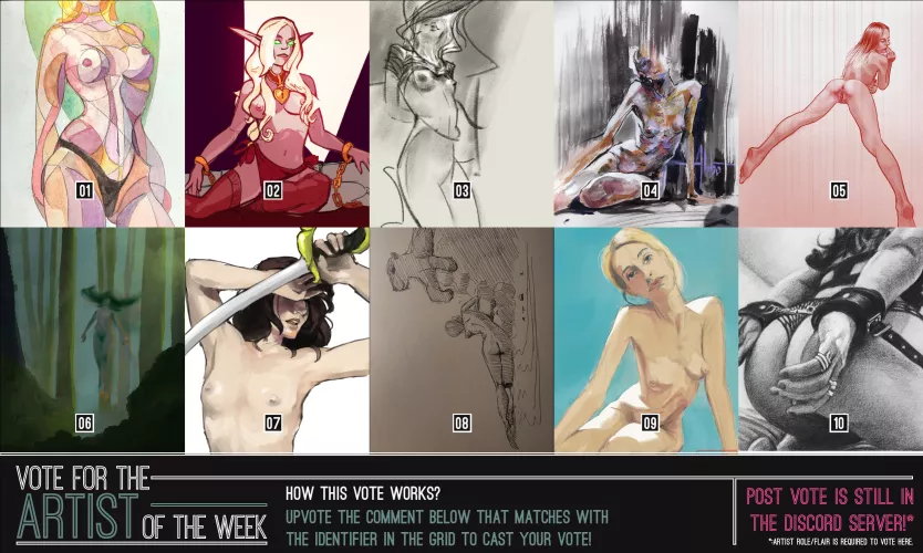 ¡¡Vote for the Artwork & Post of the week!! by ffffff52_art