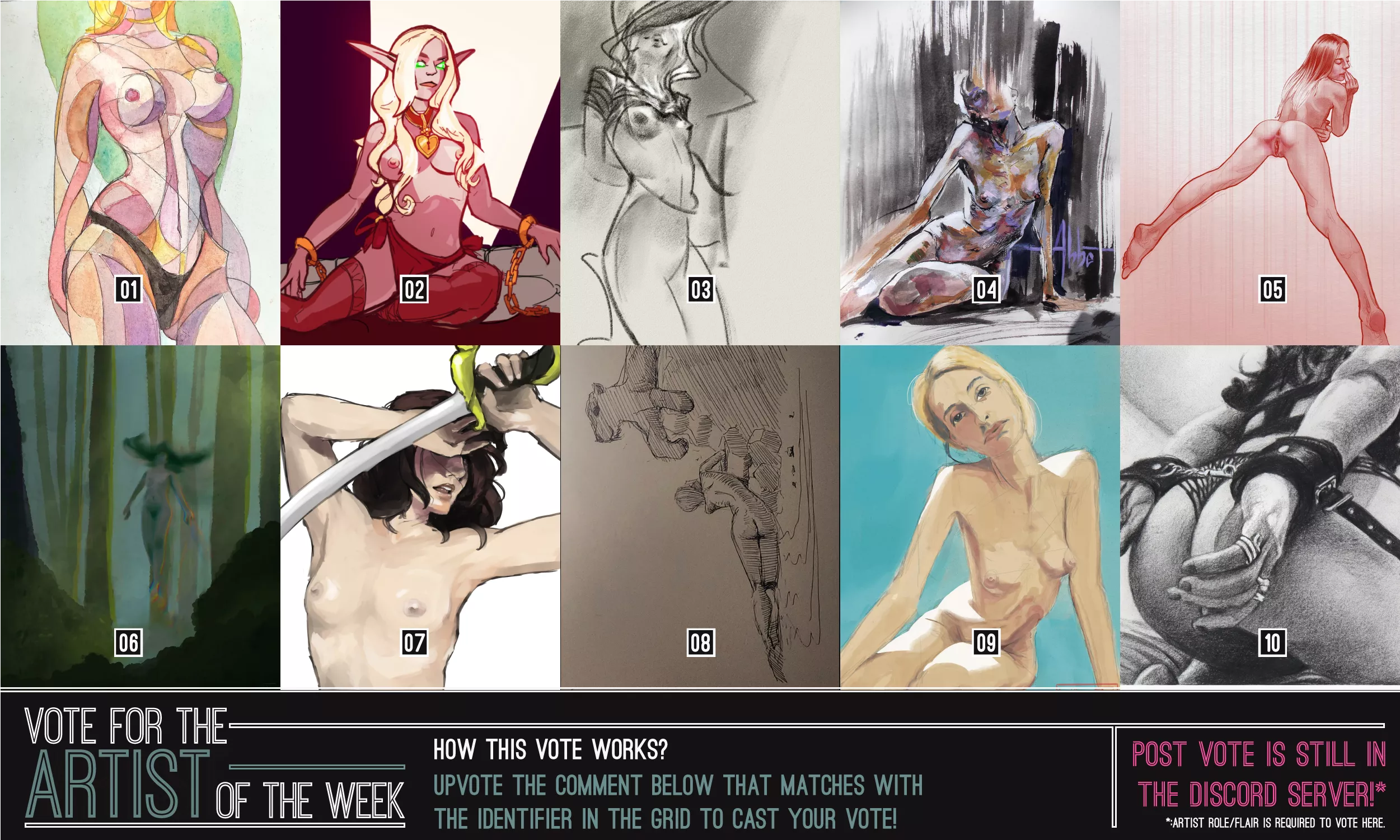 ¡¡Vote for the Artwork & Post of the week!! posted by ffffff52_art