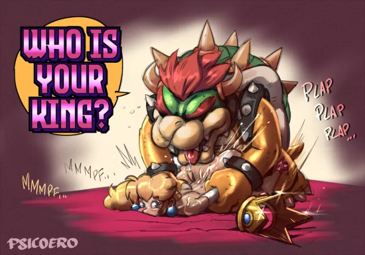 Who is your king?... (psicoero) [Super Mario Bros.] by EnigmusPrime