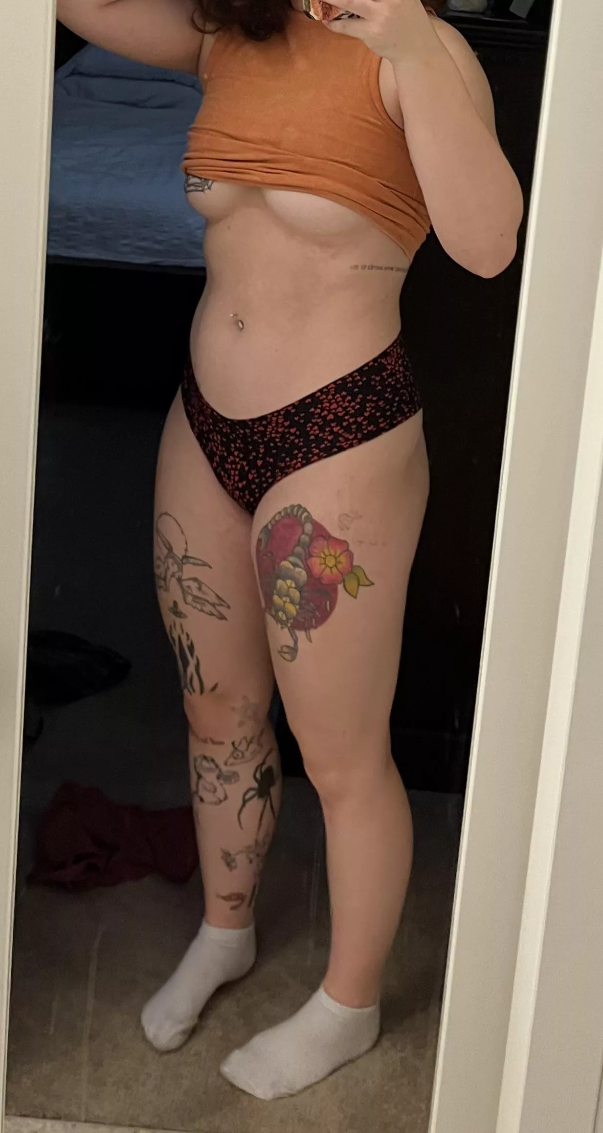 would you let mommy put you in her panties? posted by garfeildlover69