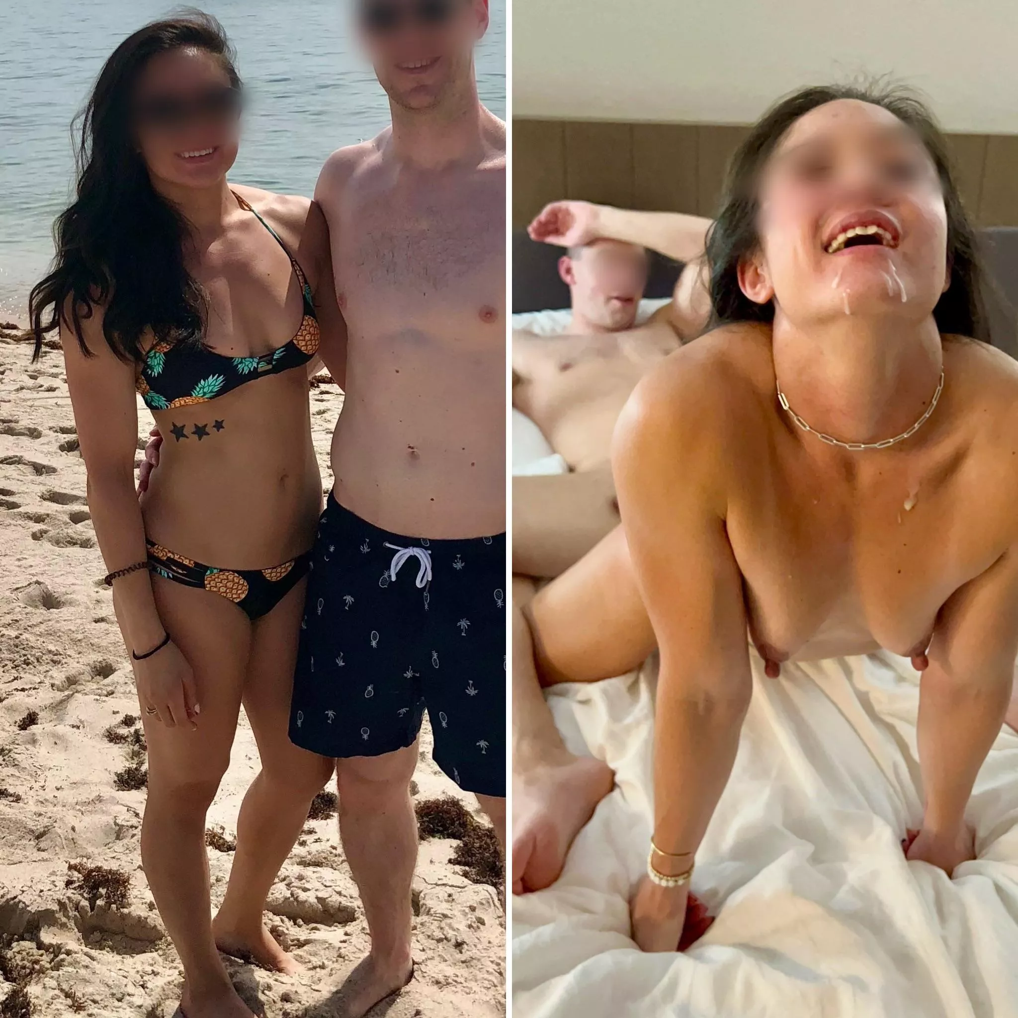 Pineapple bikini is a cheat code for finding guys to bring back to the resort hotel room to fuck my brains out posted by Dark-Blue