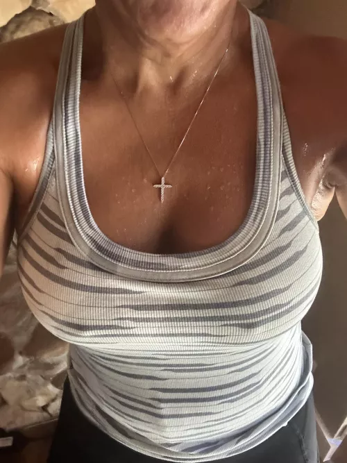 Spin bike sweaty by Only-Writing-4005