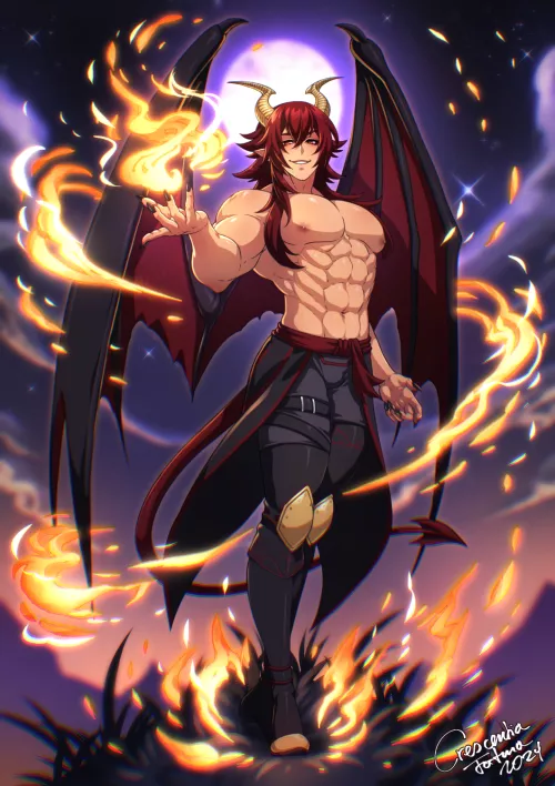 Alctric characterart (for Alctric) [by Crescentia Fortuna] by Crescentia-Fortuna