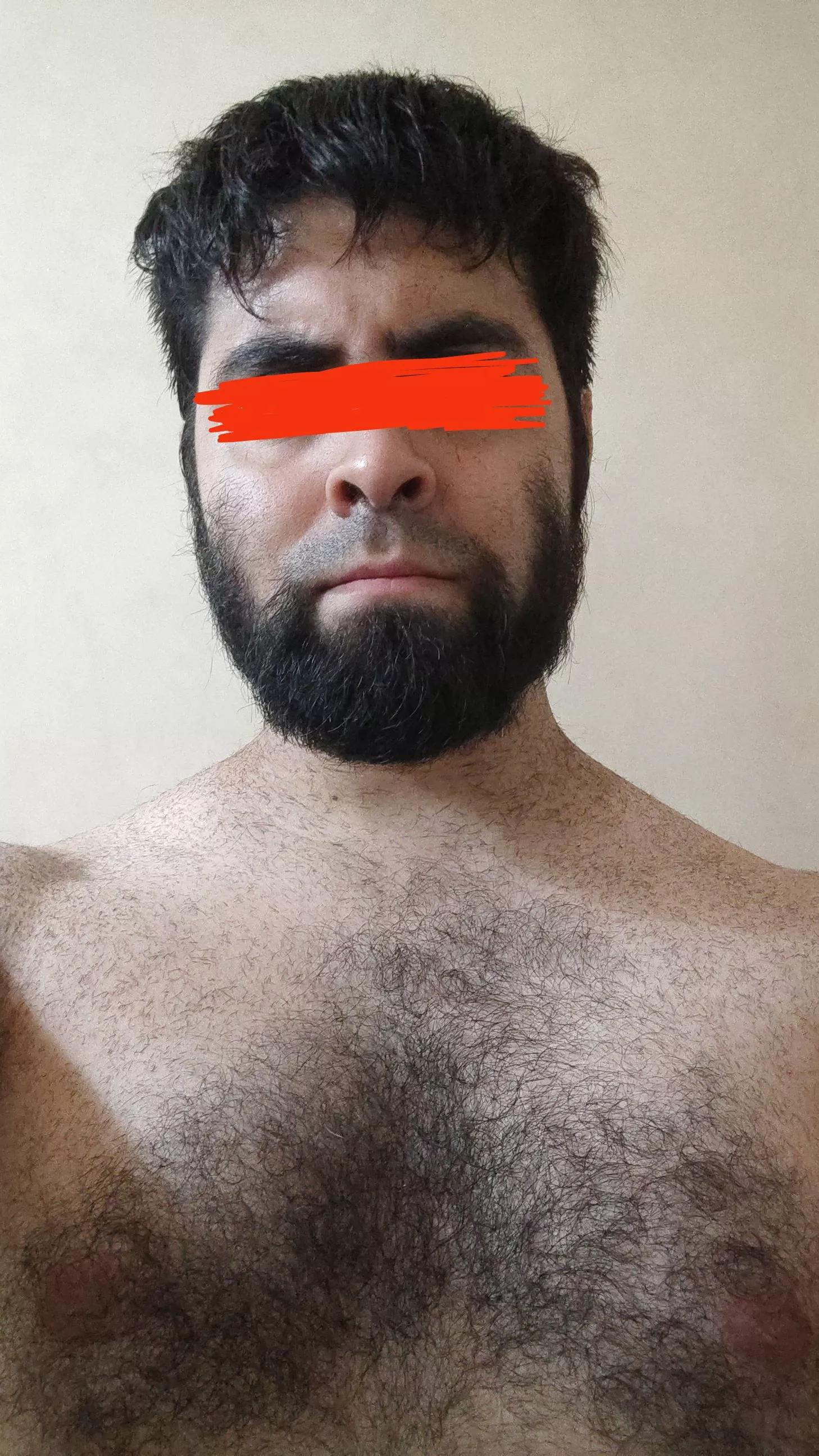 Cut my hair. I was so sweaty. Tiny little fuzz stuck on me. Looks like I'm even hairier than usual  posted by Sporad1c_S3x_Acc0unt