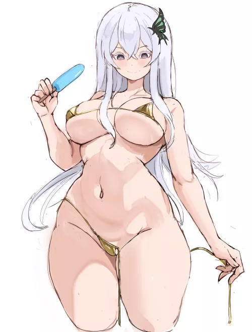 Echidna's bikini broke ( @rakeenart ) by spydome