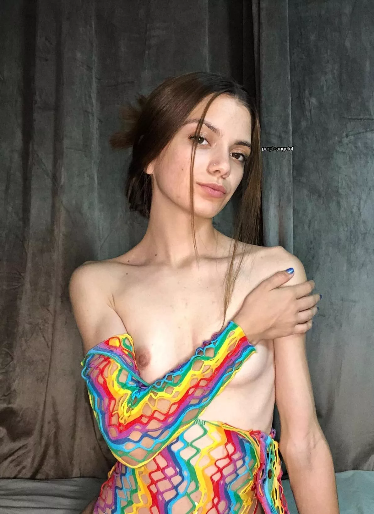 I love seeing people have fun by playing with my boobs. posted by purpleangelof