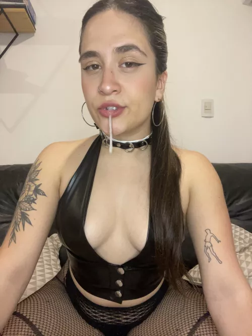 Only a kinky boy like u likes to see his lady doing it sloppy by madame_candy