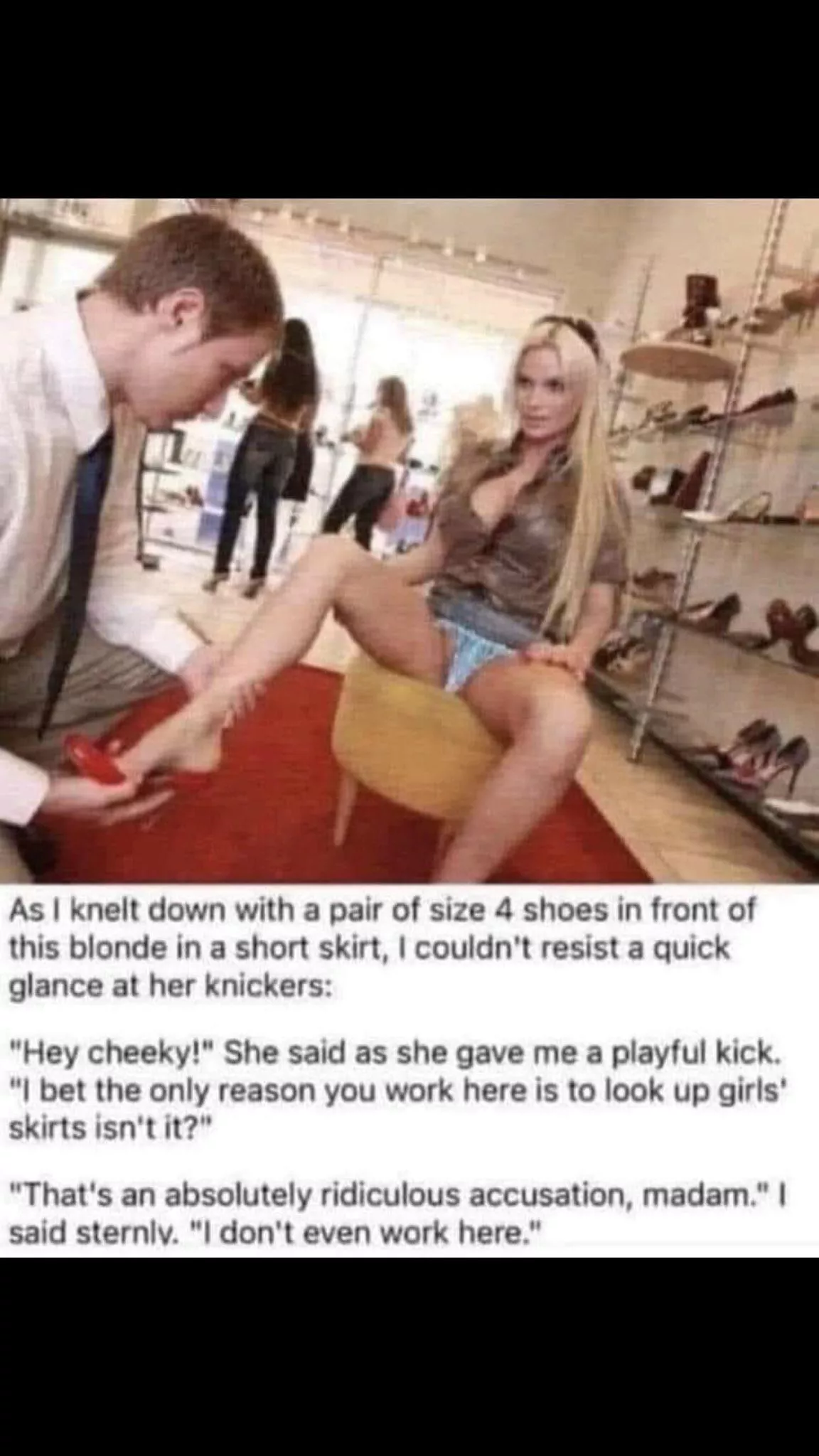 That’s an absolutely ridiculous accusation madam😂 posted by raiderrockz21