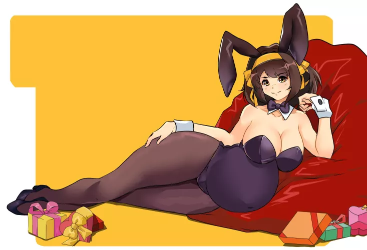 The Pregnancy of Haruhi Suzumiya by HeavyLancerthe8th