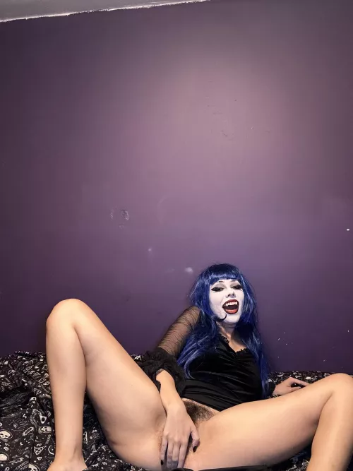 Vampire Teasing Her Bush by Full_Tradition4190