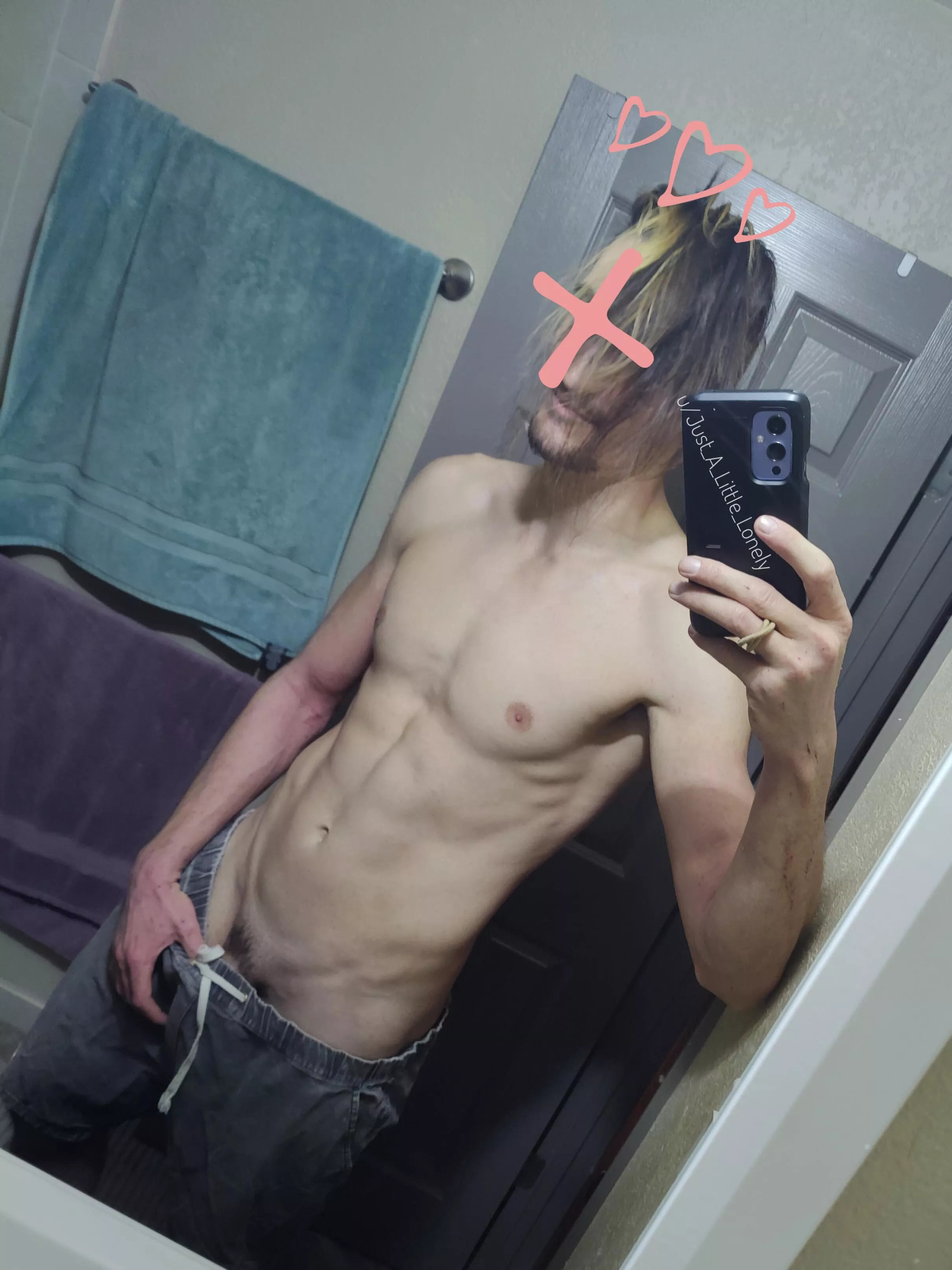 Abs are easy when you're lanky  posted by Just_A_Little_Lonely