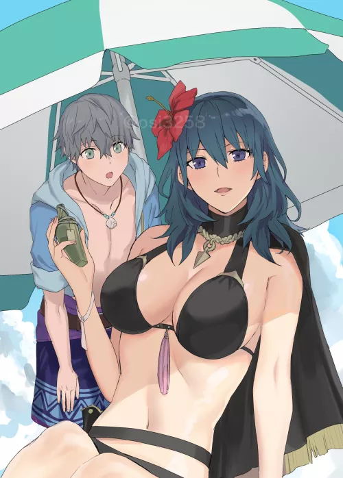 Bikini Byleth (@osi3258) by Terran117