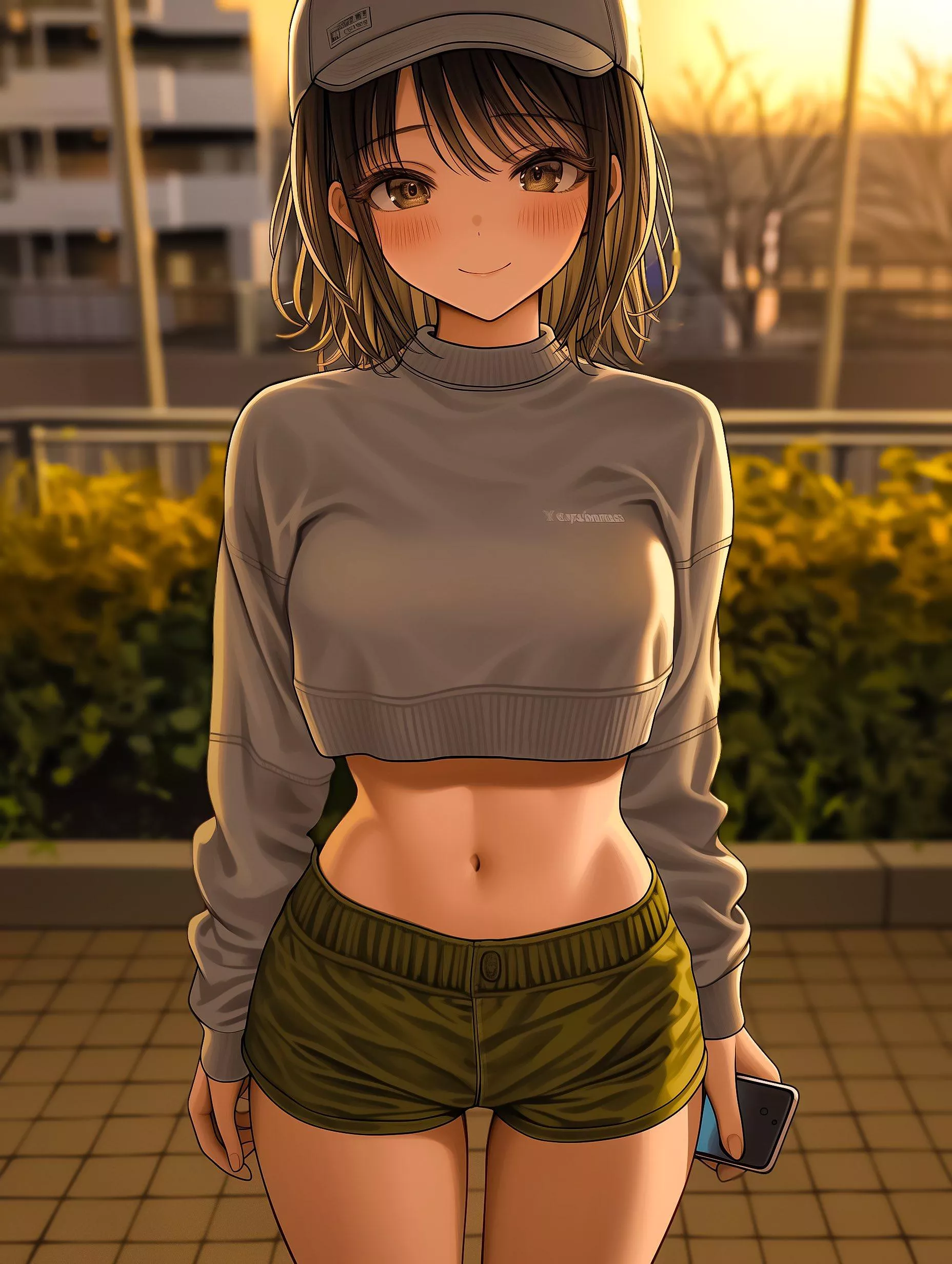 Cropped Sweater  posted by CheetahSperm18