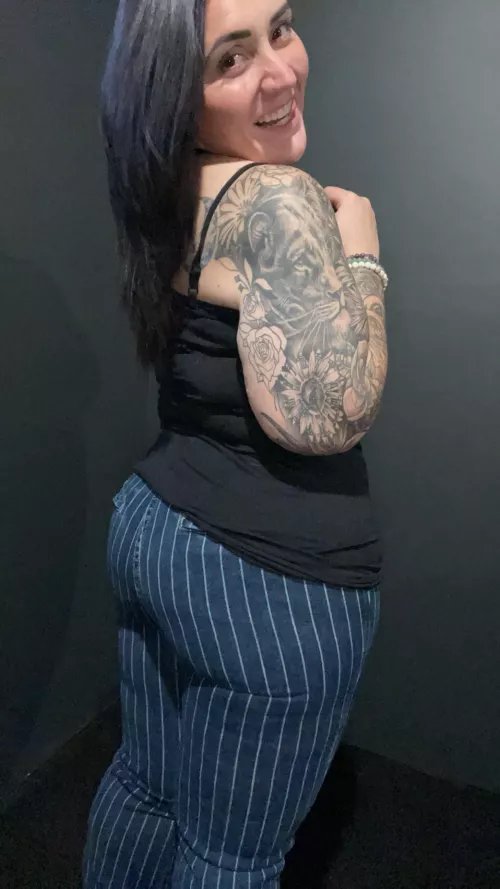 How about a fat ass in stripes  by meganbbw87