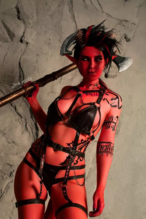 Karlach from Baldur's Gate 3 by ultra.mirai  by ultra-mirai