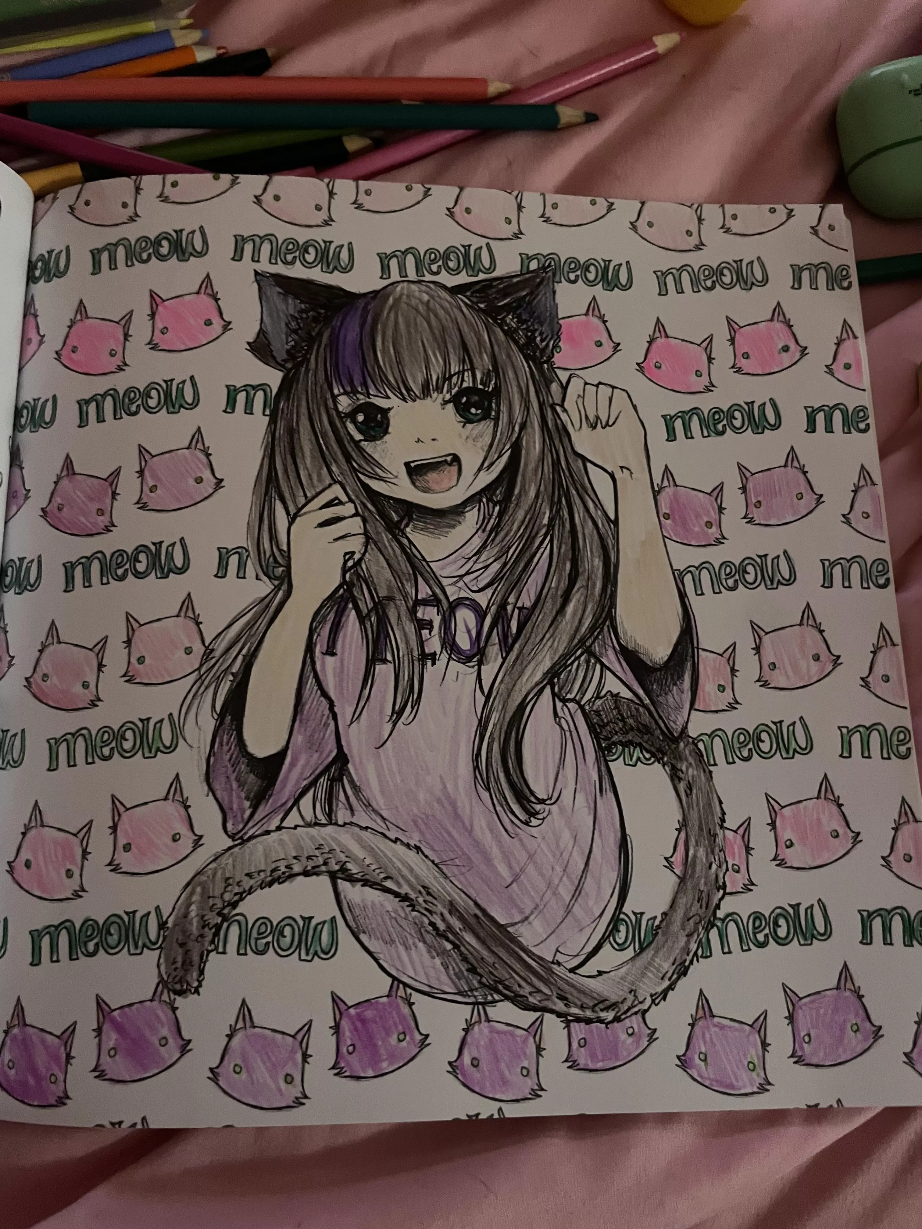 meow  posted by myobichan