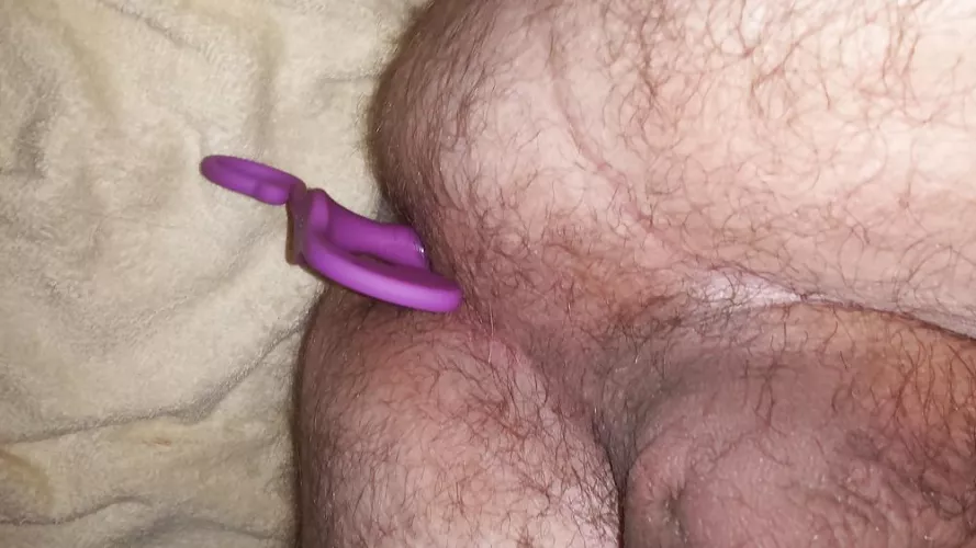 Old Pic with my first prostate massager by wrangler710