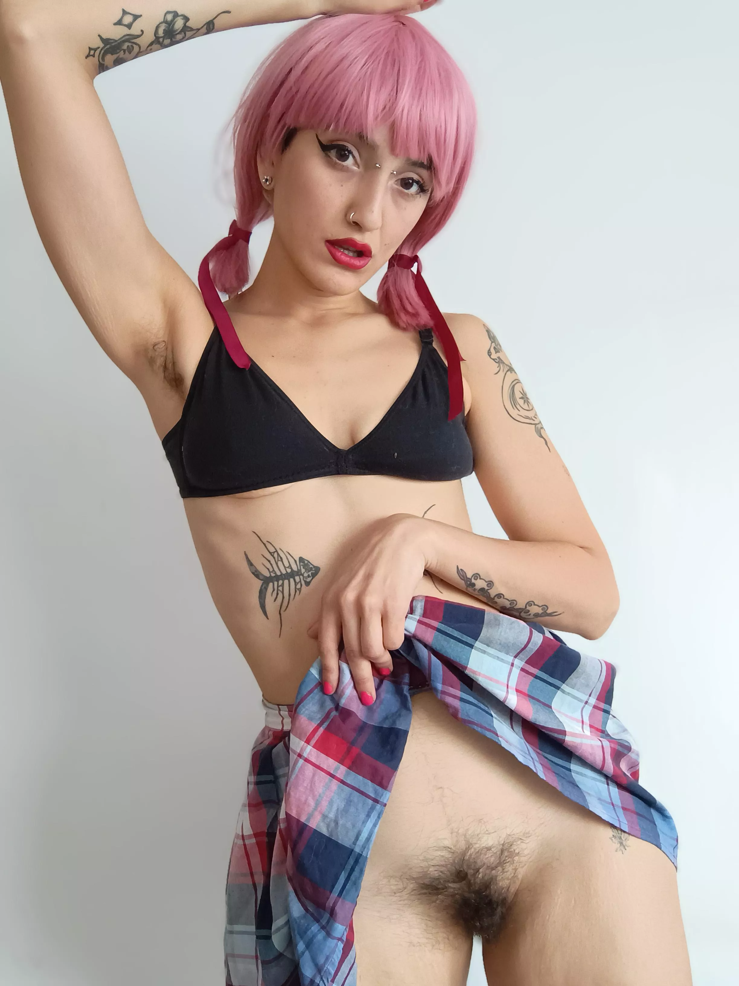 Taste my hairy body baby  posted by Esme420kinky