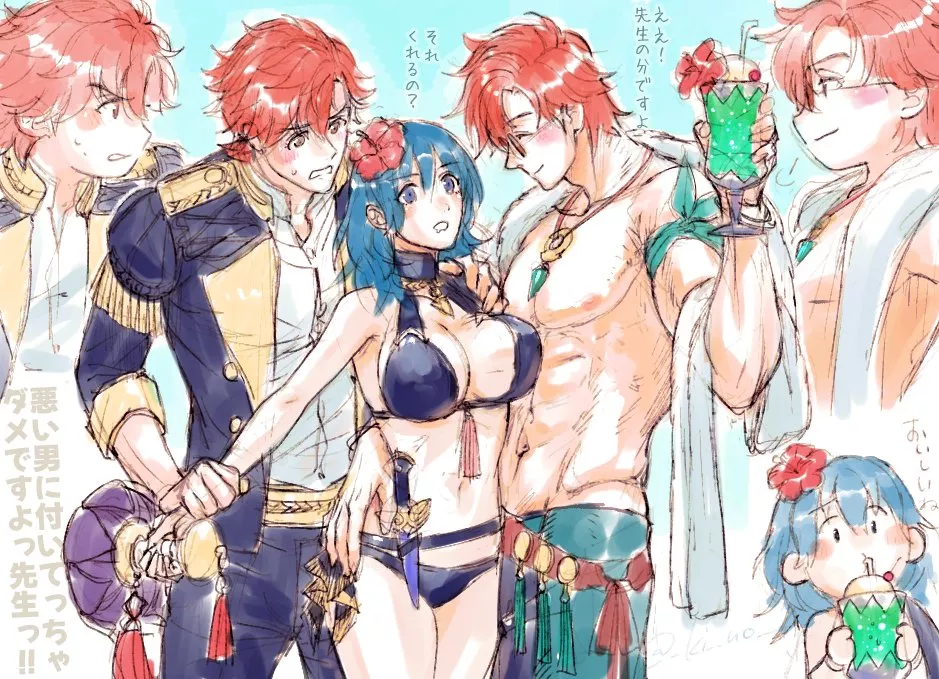 Too Many Sylvains for Byleth posted by Terran117