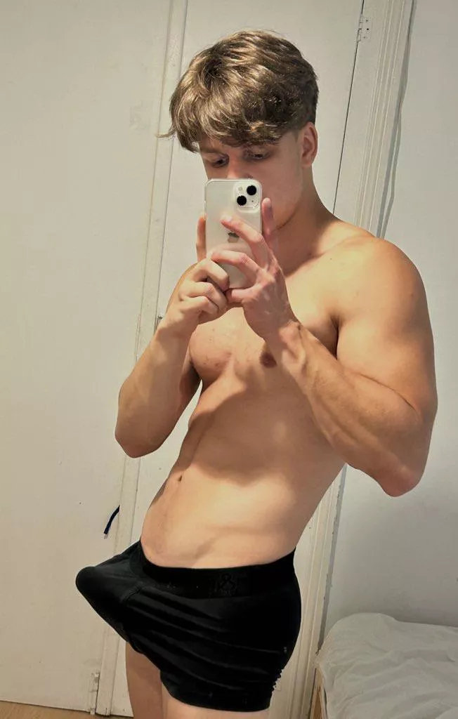 Wanna suck on my morning bulge? posted by Select_Equipment4297