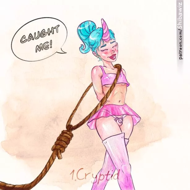 1.Cryptid by ShibaWiz posted by shibawizart