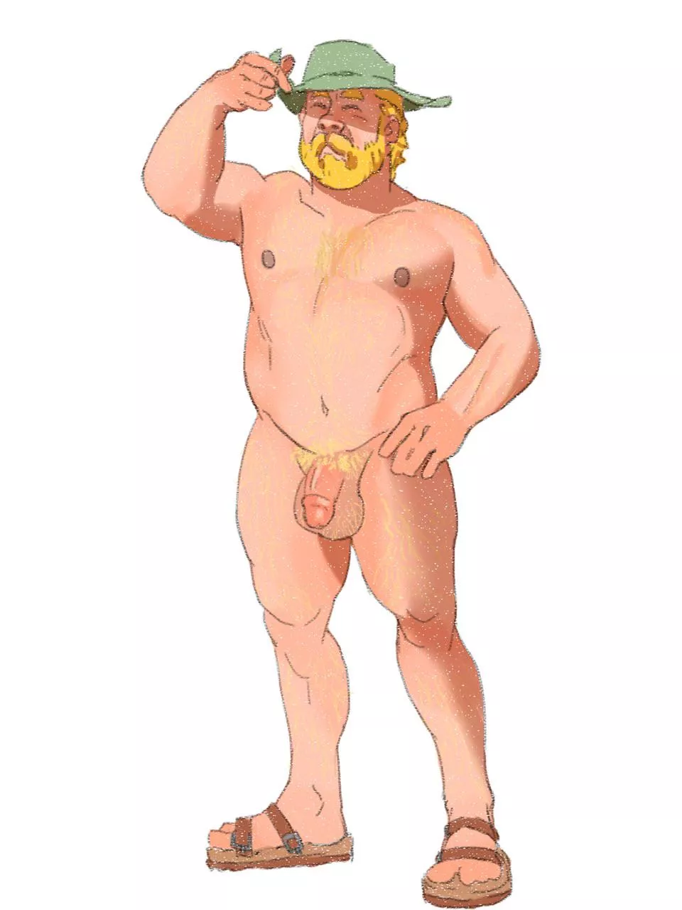 Beach dad posted by Unlikely_Network_331