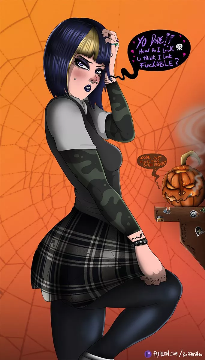 Halloween School Girl posted by SirBanshee2