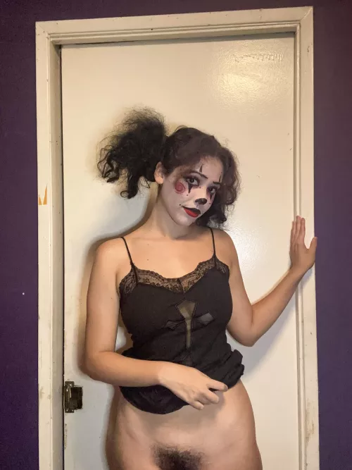 Hope You Can Handle a Curvy Hairy Clown Girl  by Full_Tradition4190