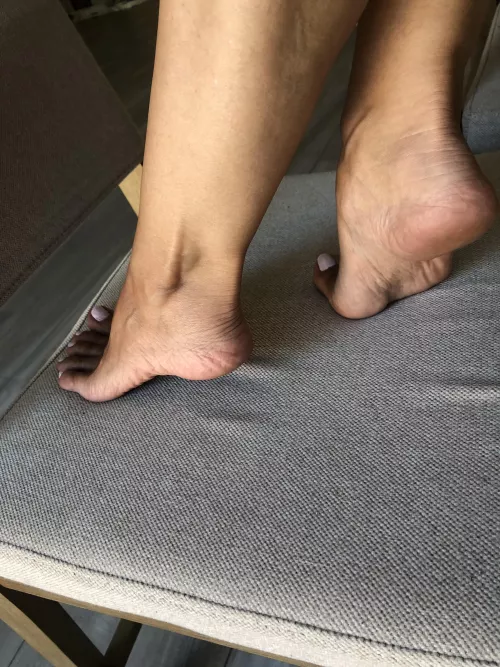 It would be fun if you were under my feet on the chair(OC) by albastoes