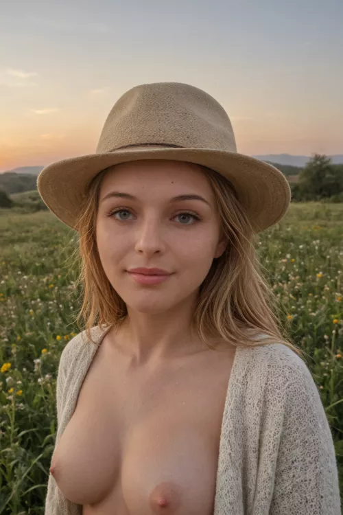 Just a cowgirl carrying milkbags by Dinnelon