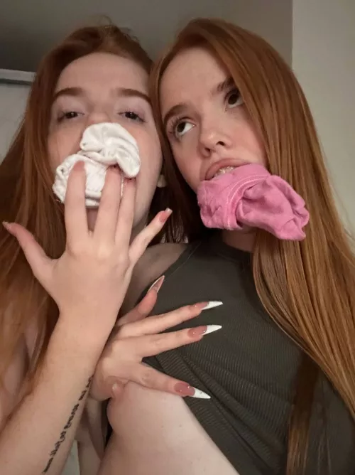 She shut my mouth with her socks and I did the same by alicia-hotty