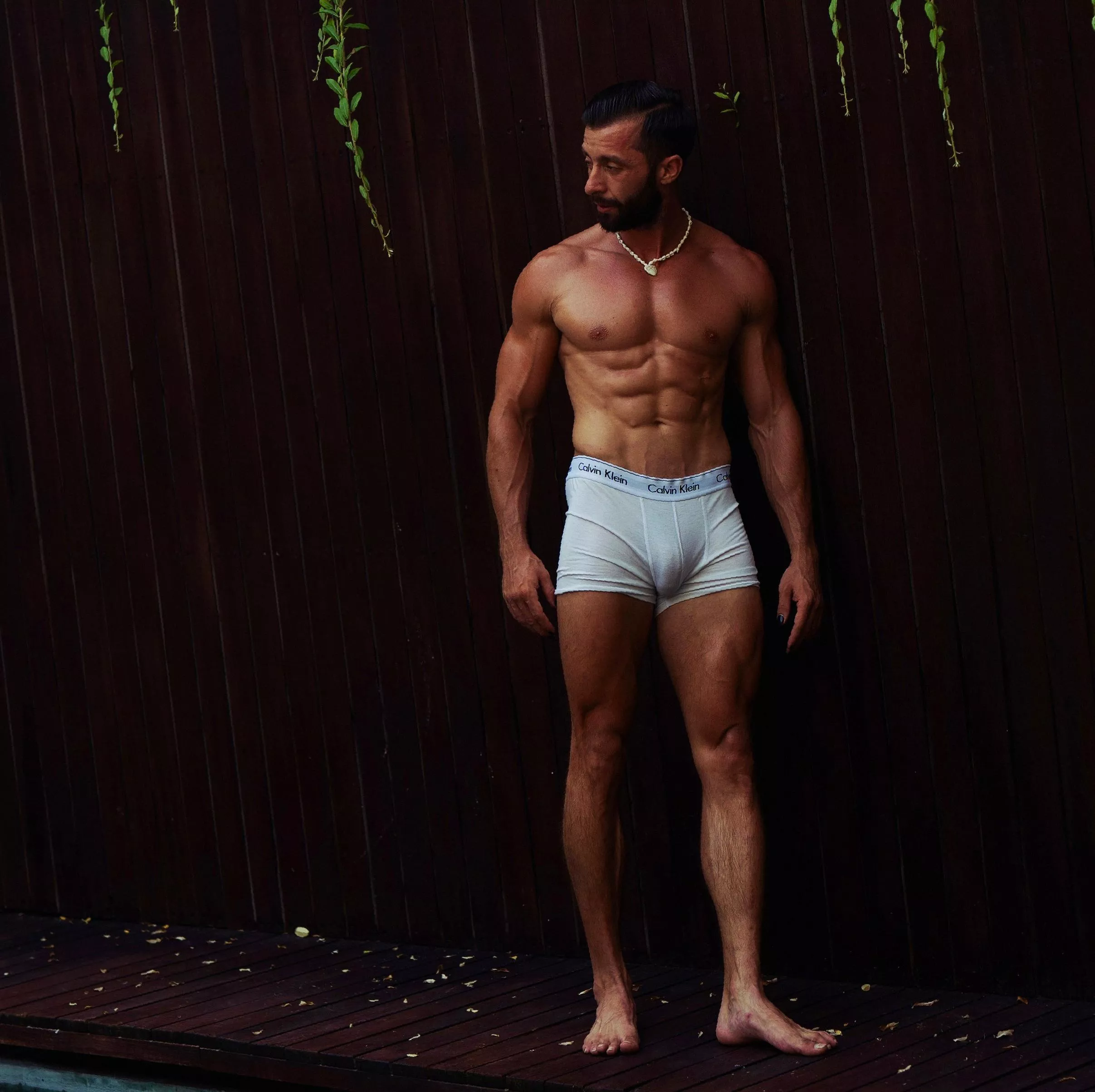 The abs are the main event, but those boxers are putting up a good fight! posted by Historical-Arm8504