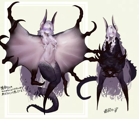 Bat Girl [original] by Zewen_Senpai