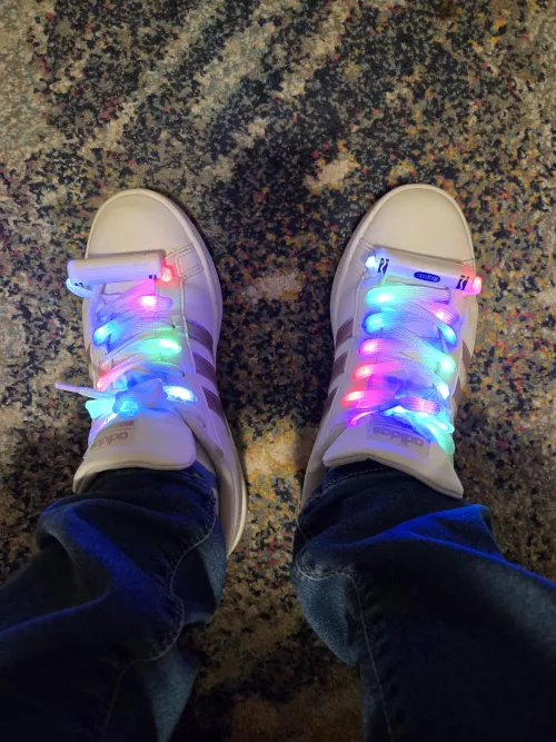 Bet you wish your shoes were as cool as mine!! by TheWeirdOne1987