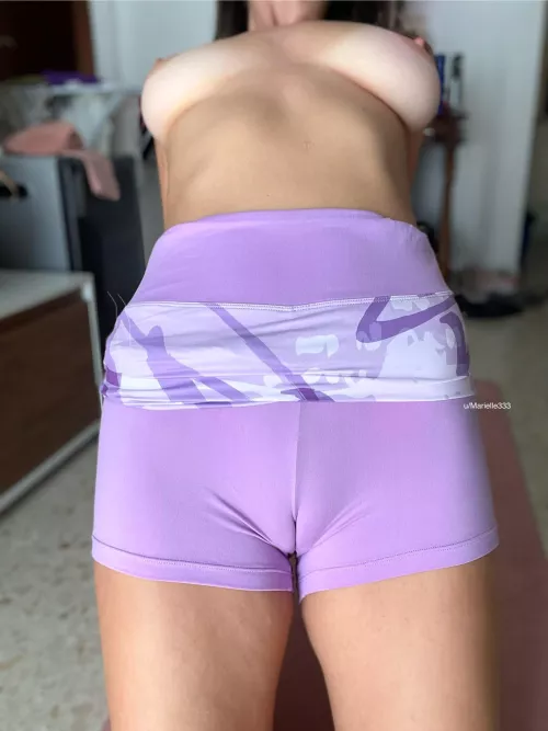 Camel toe is my ultimate yoga accessory forever  by Marielle333