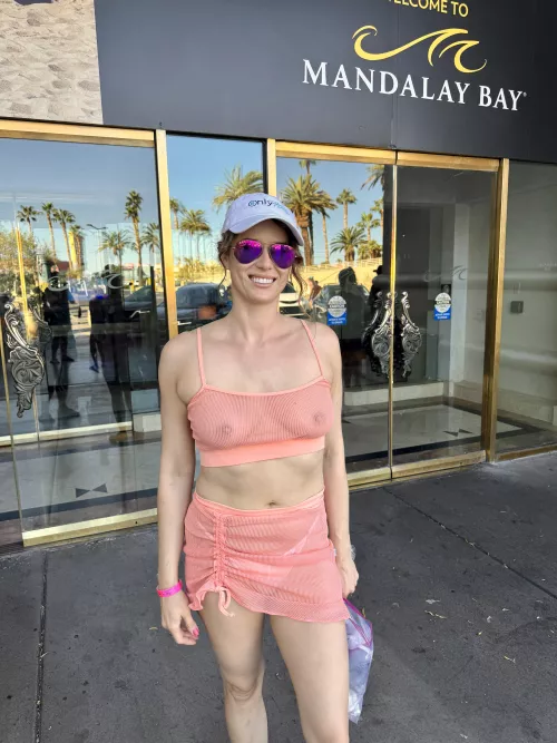 Doing my best to keep cool and stay cute after the pool by hotsummersun