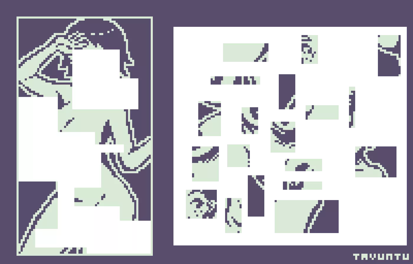 First one to solve it and post it in a comment gets a prize (gotta be pixel perfect so I recommend a PC/laptop) posted by tavuntu