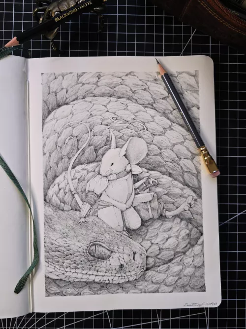 Just finished this little guy up and thought y'all might enjoy my mouse knight.  by LegalChef4115