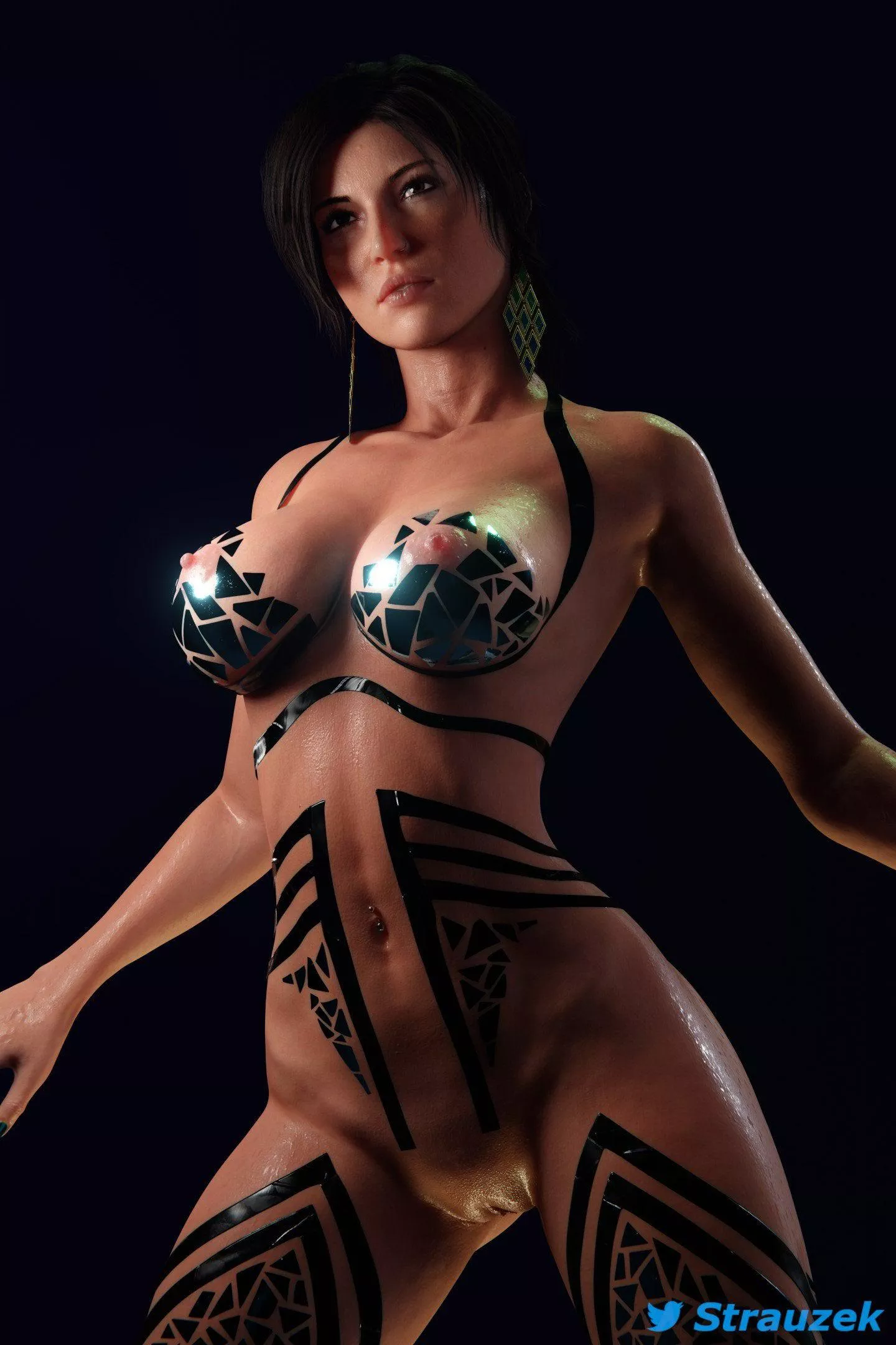 Lara modeling on the runway (strauzek) posted by wasted-memories