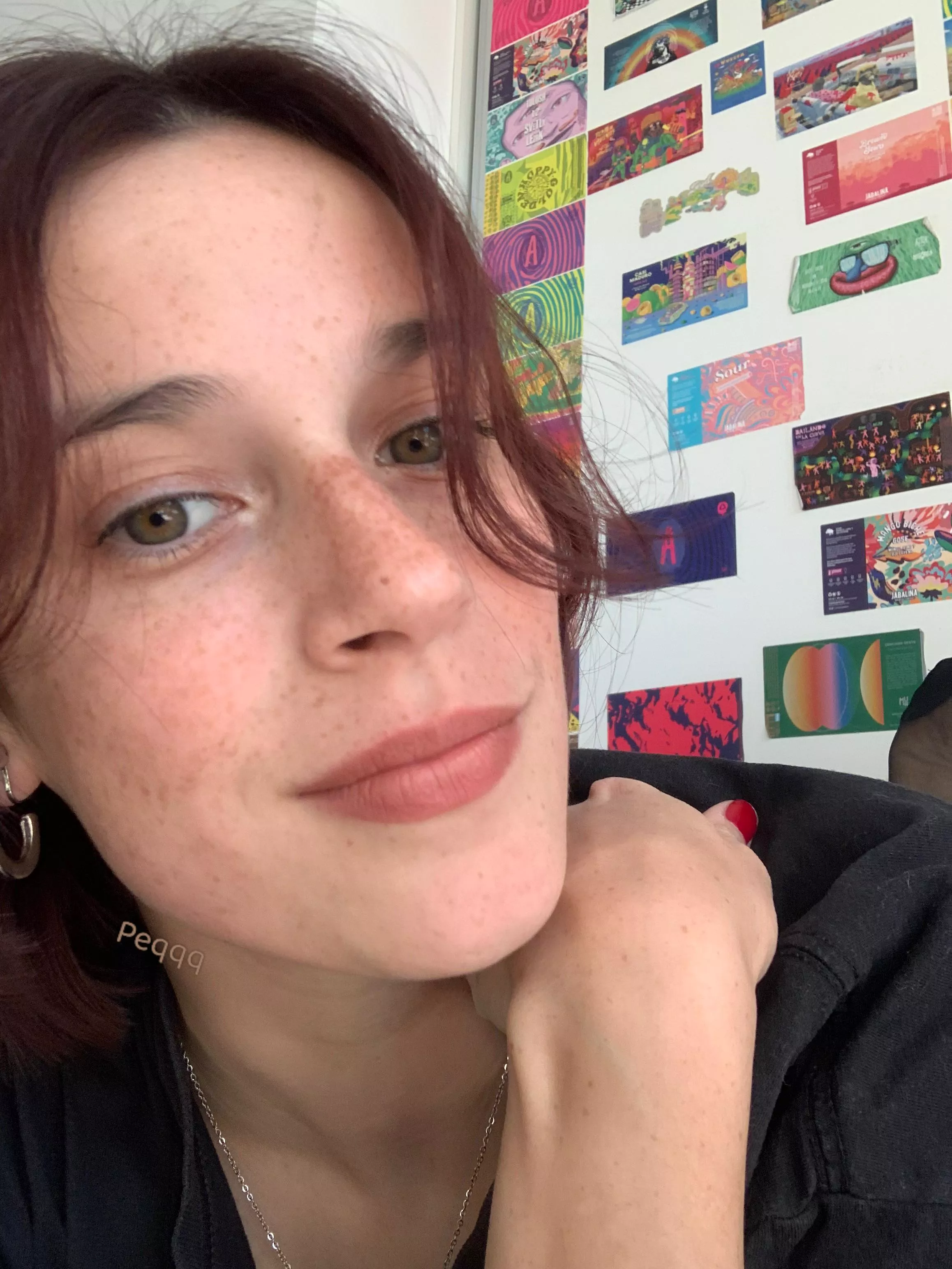 My freckles up close, my red hair popping out a little [IRTR] posted by peqqqqqq